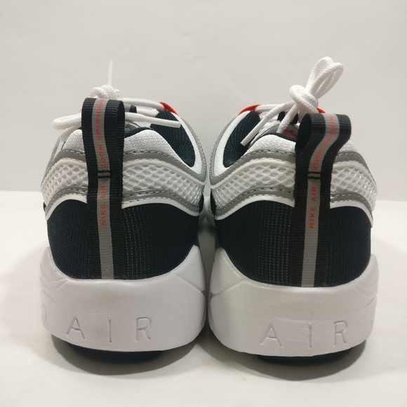 Nike Air Zoom Spiridon White Orange Black Shoes - Picture 6 of 8